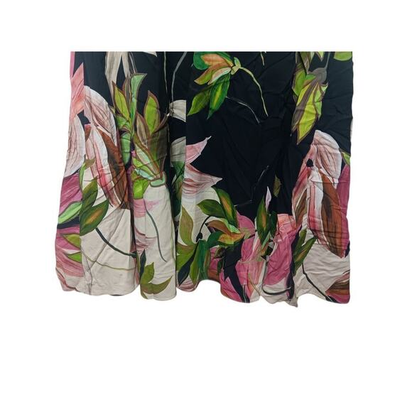 Christian Siriano  Hawaiian Print Tie Strap Dress SZ 10 Retail $1,200 - Picture 9 of 16